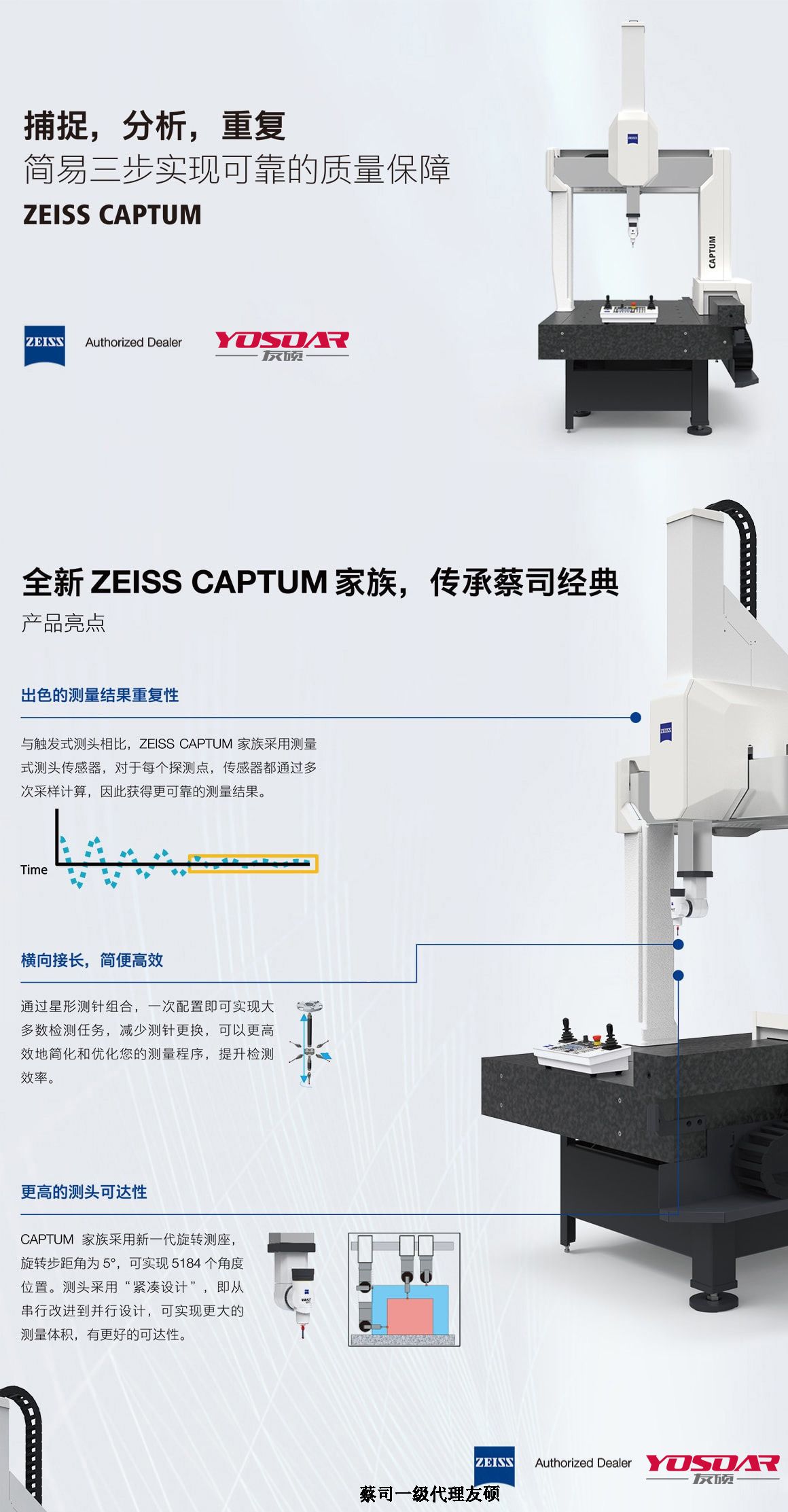 忻州蔡司忻州三坐标CAPTUM